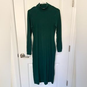Marine Layer long-sleeve mock neck dress